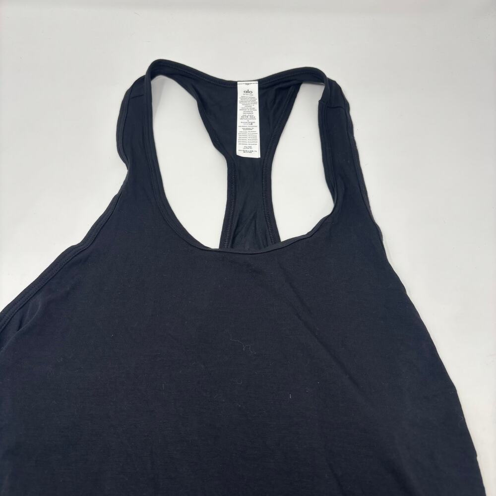Alo Yoga Womens Small Black All Day‎ Soft Tank NWT